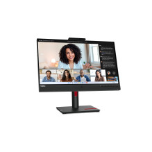 Monitorius - Lenovo T24mv-30 23.8" Full HD 75 Hz USB Hub Webcam Juodas