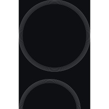 Indukcinė Viryklė - WHIRLPOOL AKT 801 NE 58 cm, Keramika, 4 Zonos, Jutiklinis Valdymas, Juoda