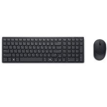 Klaviatūra ir Pelė - Dell KM555 Belaidė QWERTY Klaviatūra ir Pelė, Juoda