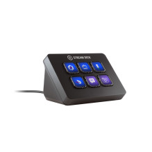 Transliacijos Įrenginys - Elgato Stream Deck Mini, 6 Programuojami Mygtukai, USB, LED Apšvietimas, Juoda