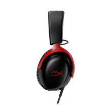 Ausinės - HyperX Cloud III Žaidimų Ausinės, Juoda / Raudona