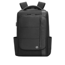 Krepšys nešiojamam kompiuteriui - HP Executive 16, Atsparus vandeniui, Išplečiamas, USB-C Prievadas - Juodas, Pilkas