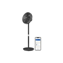 Namų ir virtuvės prietaisai - Philips Pedestal Fan 3000 Series CX3550 / 01, 2562 m3 / h oro srautas, tylus 19 dB, juodas