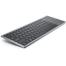 Belaidė klaviatūra - Dell KB740 Belaidė Multi-Device Prijungimas, Pilno Dydžio Skaitmeninė Klaviatūra, Juoda