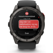 Garmin fēnix 8 Pro 3.56 cm (1.4") AMOLED 51 mm Digital 454 x 454 pixels Touchscreen Black, Grey, Titanium Wi-Fi GPS