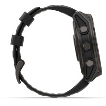 Garmin fēnix 8 Pro 3.56 cm (1.4") AMOLED 51 mm Digital 454 x 454 pixels Touchscreen Black, Grey, Titanium Wi-Fi GPS