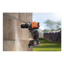 Black &amp; Decker BLD683XN-XJ drill 1800 RPM 1 kg Black, Orange