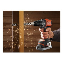 Black &amp; Decker BLD683XN-XJ drill 1800 RPM 1 kg Black, Orange