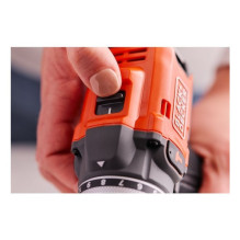 Black &amp; Decker BLD683XN-XJ drill 1800 RPM 1 kg Black, Orange