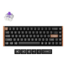 Klaviatūra - Keychron K6 HE SE Bevielė Mechaninė Su Gateron Jungikliais - Anglies Juoda