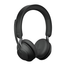 Ausinės - JABRA Evolve2 65 UC Stereo Ausinės, Bluetooth, 30m Diapazonas, Juoda