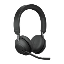 Ausinės - JABRA Evolve2 65 UC Stereo Ausinės, Bluetooth, 30m Diapazonas, Juoda