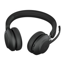 Ausinės - JABRA Evolve2 65 UC Stereo Ausinės, Bluetooth, 30m Diapazonas, Juoda