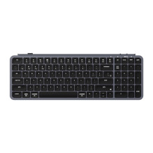 Klaviatūra - Keychron B2 Pro Wireless QWERTY Ultra Low Profile Scissor Switch Space Grey