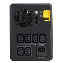 Nepertraukiamas Maitinimo Šaltinis - APC Back-UPS 1600VA 900W 6 IEC Lizdai, Juodas