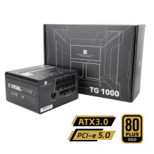 ATX maitinimo šaltinis - Thermalright TG-1000 1000W Visiškai Modulinis 80 Plus Gold ATX 3.0 Juodas
