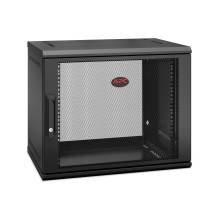 Wall-mount Enclosure - APC NetShelter WX 9U Sieninis Spintelė 400mm Gylis Užrakinta Juoda