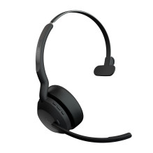 Ausinės - JABRA Evolve2 55 MS Mono Ausinės, 18 Valandų Baterijos Gyvavimo Trukmė, ANC, Juoda