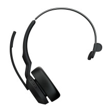 Ausinės - JABRA Evolve2 55 MS Mono Ausinės, 18 Valandų Baterijos Gyvavimo Trukmė, ANC, Juoda