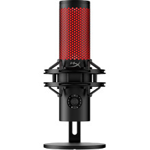 Mikrofonas - HyperX QuadCast 2 USB Podcast Mikrafonas, Kardioidinis / Bidirekcinis / Omnidirekciniu, Juodas