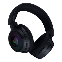 Žaidimų Ausinės - Razer Kraken V4 Žaidimų Ausinės, TriForce 40mm Garsiakalbiai, HyperClear Mikrofonas, Juoda