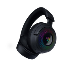 Žaidimų Ausinės - Razer Kraken V4 Žaidimų Ausinės, TriForce 40mm Garsiakalbiai, HyperClear Mikrofonas, Juoda