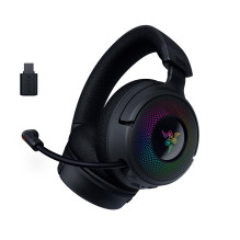 Žaidimų Ausinės - Razer Kraken V4 Žaidimų Ausinės, TriForce 40mm Garsiakalbiai, HyperClear Mikrofonas, Juoda
