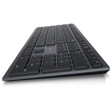 Klaviatūra - Dell Premier Collaboration Keyboard KB900, Belaidė, Apšviesta, Grafitas