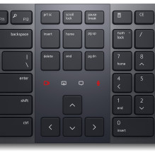 Klaviatūra - Dell Premier Collaboration Keyboard KB900, Belaidė, Apšviesta, Grafitas
