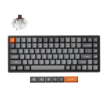Klaviatūra - Keychron K2 Max Belaidė Mechaninė Karštai keičiamo Gateron Super Brown RGB - Juoda