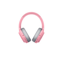 Ausinės - Razer Barracuda RZ04-03790300-R3M1, 50mm Garsiakalbiai, Belaidis, Pilka, Rožinė
