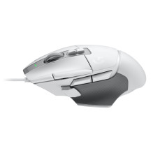 Kompiuterio Pelė - Logitech G502 X 25600 DPI, 13 Mygtukai, USB Type-A - Balta