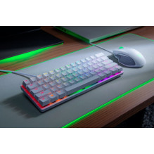 Klaviatūra - Razer Huntsman Mini 60% Žaidimų Klaviatūra, Optiniai Jungikliai, PBT Klavišai, Balta Klaviatūra - Razer Huntsman Mini 60% Žaidimų Klaviatūra, Optiniai Jungikliai, PBT Klavišai, Balta