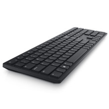 Klaviatūra - Dell KB500 Belaidė Pilno Dydžio Išdėstymas Su Skaičių Klaviatūra rusų QWERTY Juoda