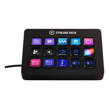 Transliacija - Elgato Stream Deck MK.2 15 LCD Klavišai USB Juodas Transliacija - Elgato Stream Deck MK.2 15 LCD Klavišai USB Juodas