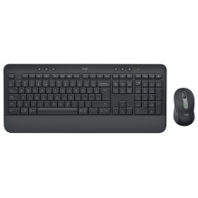 Klaviatūra - Logitech ZMK650U Belaidė Klaviatūra, Alkalinė Baterija, 0-40 °C, Juoda Klaviatūra - Logitech ZMK650U Belaidė Klaviatūra, Alkalinė Baterija, 0-40 °C, Juoda