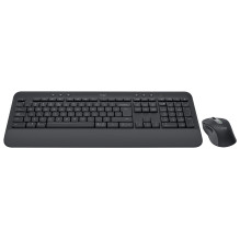 Klaviatūra - Logitech ZMK650U Belaidė Klaviatūra, Alkalinė Baterija, 0-40 °C, Juoda Klaviatūra - Logitech ZMK650U Belaidė Klaviatūra, Alkalinė Baterija, 0-40 °C, Juoda