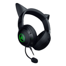 Garso Įranga - Razer Kraken Kitty V2 Ausinės, Razer HyperClear Mikrofonas, Srauto Reaktyvi Apšvietimas, Juoda
