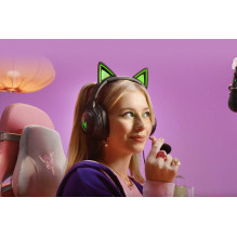 Garso Įranga - Razer Kraken Kitty V2 Ausinės, Razer HyperClear Mikrofonas, Srauto Reaktyvi Apšvietimas, Juoda