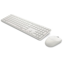Klaviatūros ir Pelės Rinkinys - Dell Pro 5 KM526 Belaidė QWERTY Išdėstymas su Skaitmeniniu Klaviatūra - Šviesiai Pilka