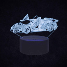 Manta SNL64RGB LED lamp Light decoration Car 3D RGB Manta SNL64RGB LED lamp Light decoration Car 3D RGB