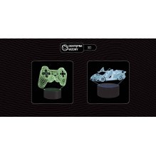 Manta SNL64RGB LED lamp Light decoration Car 3D RGB Manta SNL64RGB LED lamp Light decoration Car 3D RGB