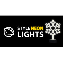 Manta SNL84WH lamp Light decoration Snowflake