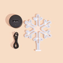 Manta SNL84WH lamp Light decoration Snowflake