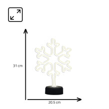 Manta SNL84WH lamp Light decoration Snowflake
