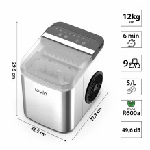 Lovio LVIM002SL Crystal Ice plus maker