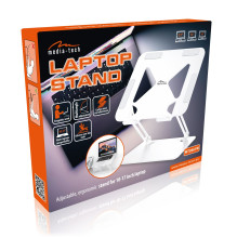 Media-Tech MT2661W Laptop Stand for 10-17 inch White Media-Tech MT2661W Laptop Stand for 10-17 inch White