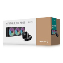 CPU cooler - DEEPCOOL MYSTIQUE 360 ARGB 12cm Liquid Cooler Black