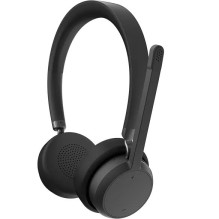 Lenovo 4XD1Q30302 ausinės / laisvų rankų įranga Belaidės Galvos juosta Skambučiai / Muzika Bluetooth Juoda