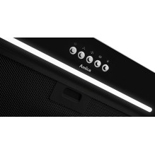 Amica OMP6255BG Built-in cooker hood black 389 m³ / h